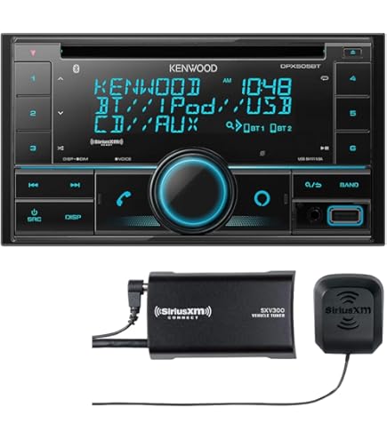 Amazon.com: KENWOOD DPX395MBT Double DIN in-Dash Digital Media