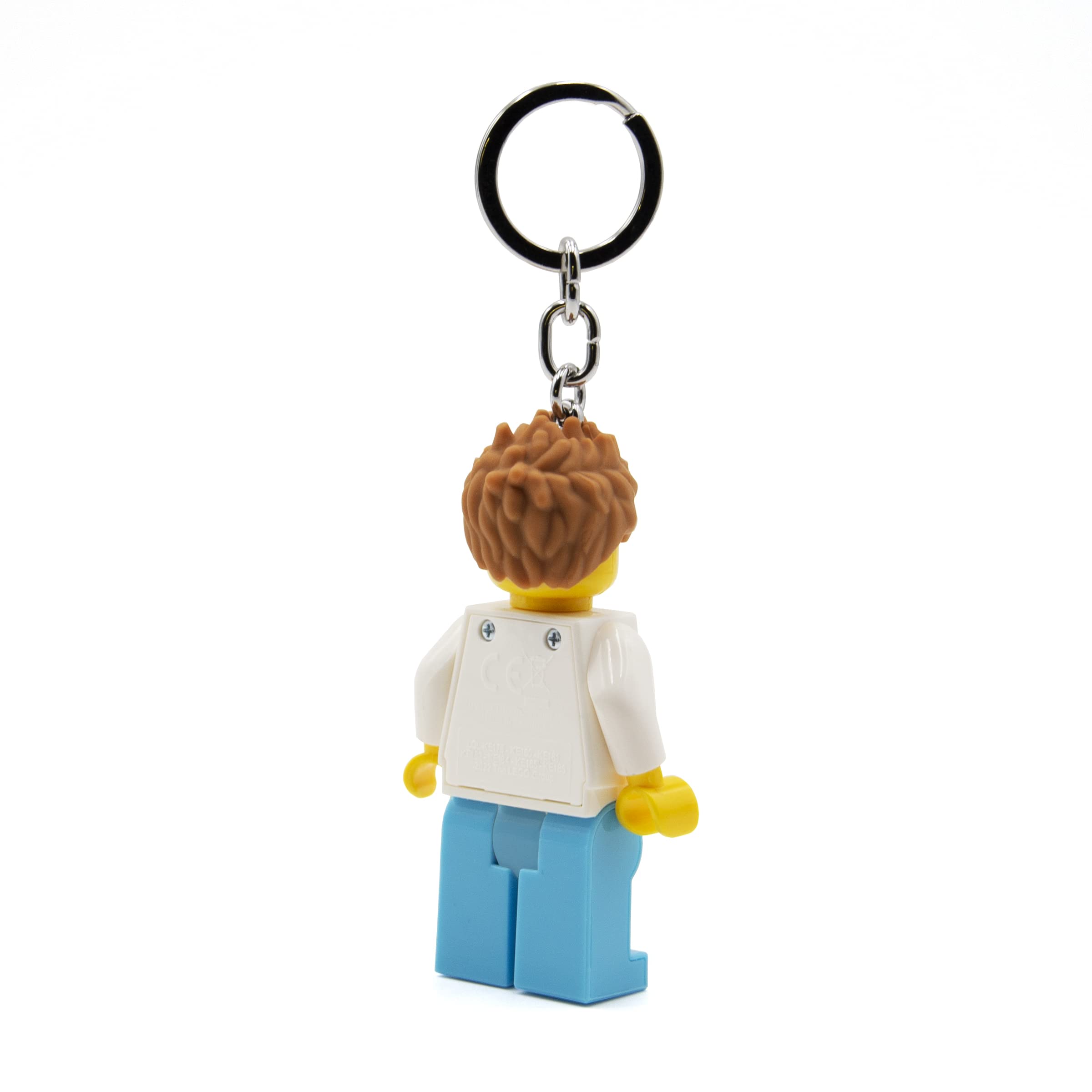 LEGO City Large 3 Inch Tall Figure Keychain Light - Doctor (KE184H)