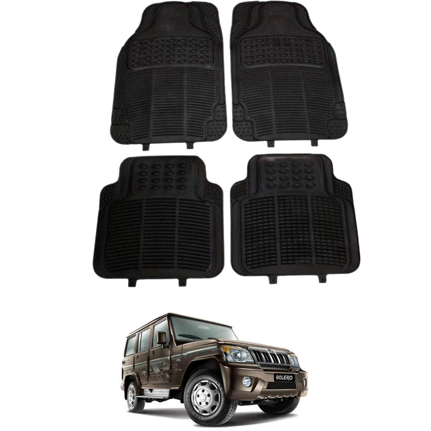 Rubber Black Car Floor Foot Mat For Bolero Amazon In Car Motorbike