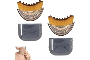 Lymphatic Contour Face Brush,Chin Jawline Contouring Brush,Ergonomically Designed to Fit The Skin Precisely and Relieve Fatig