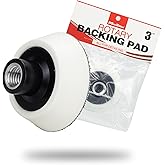 Maxshine 3" Universal Professional Rotary Polisher Backing Pad – High-Performance 75mm Hook & Loop Plate – 5/8" Thread – Compatible with All Rotary Polishers for Car Detailing