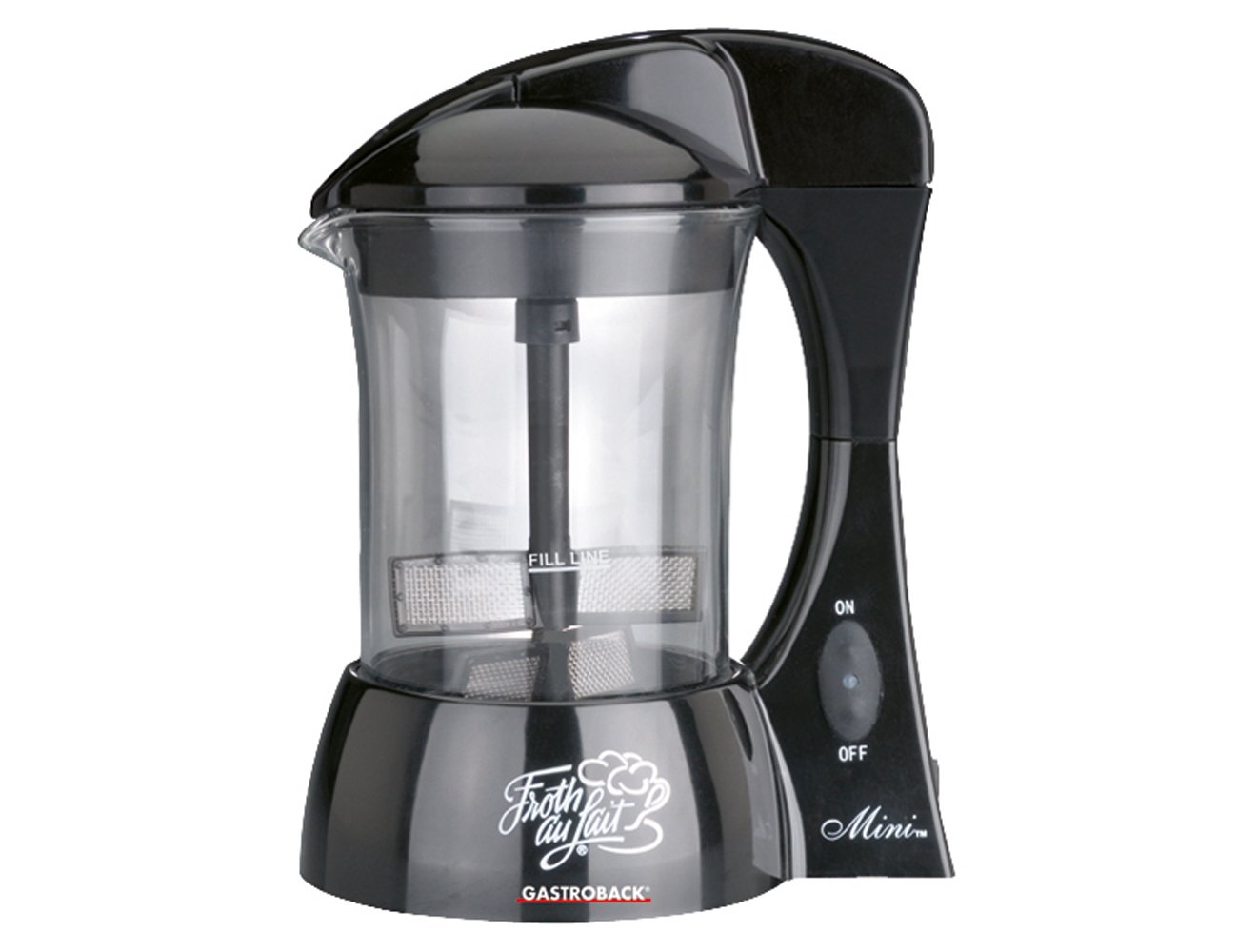 Gastroback Mini milk frother black Amazon.co.uk Kitchen & Home