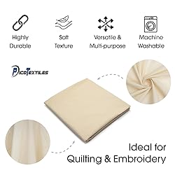 Pico Textiles 3 Yards Bolt - 100% Cotton Natural