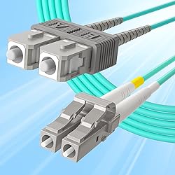 10Gtek Fiber Patch Cable - LC to SC OM3