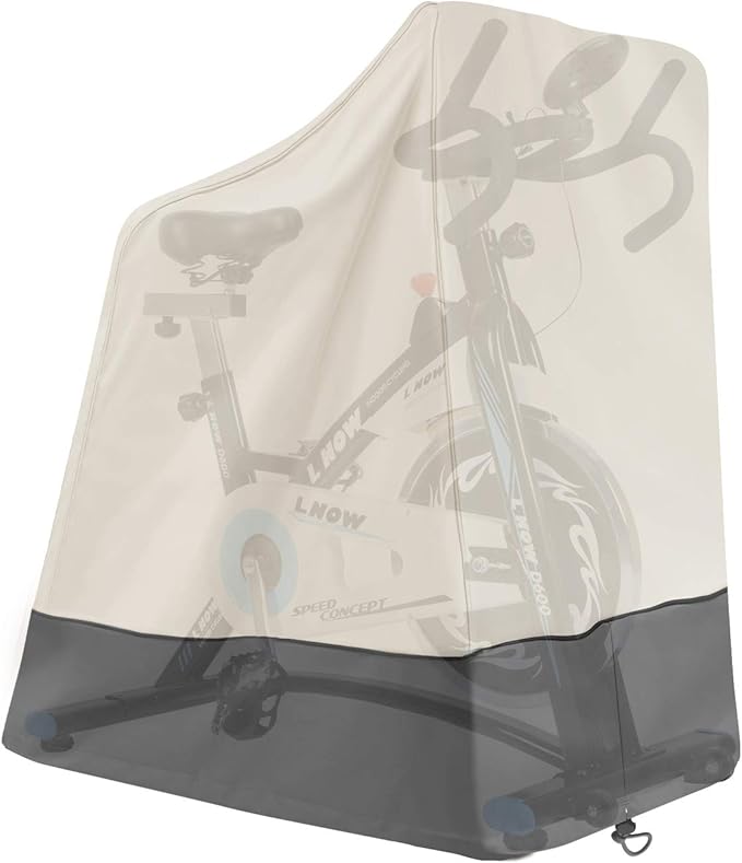 Aaaspark Indoor Bike Cover Exercise Bike Cover, Upright Indoor Cycling