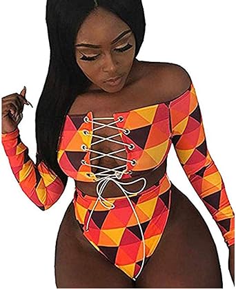 long sleeve high waist bathing suit