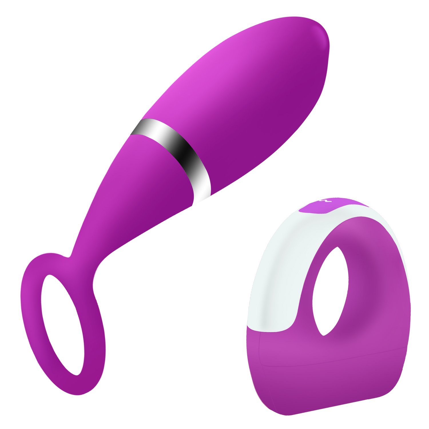L’aise vie USB 10 function Kegel Exercise Balls Rechargeable Wireless Remote Control Vibrating Heating Bullet Egg LED Light Pleasure Soft Medical Silicone GIGI Dolphin Waterproof Ring-hold Love Ball
