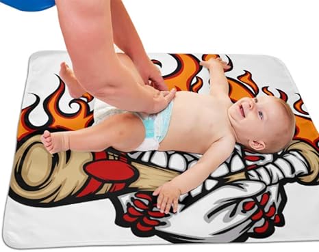 baseball changing pad cover