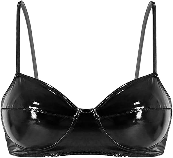 Amazon ティアオバグ Tiaobug 女性 ブラジャー レザー ファッション ウェットビュー ワイヤーなし パッドブラトップ ダンス クラブウェア リムブラ 誘惑 ブラジャー 通販 Amazon ティアオバグ Tiaobug 女性 ブラジャー レザー ファッション ウェットビュー ワイヤーなし パッドブラトップ ダンス クラブウェア リムブラ 誘惑 ブラジャー 通販