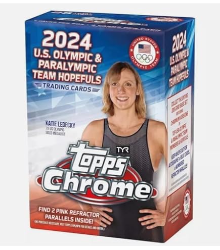 Amazon.com: 2024 Topps Chrome US Olympic & Paralympic