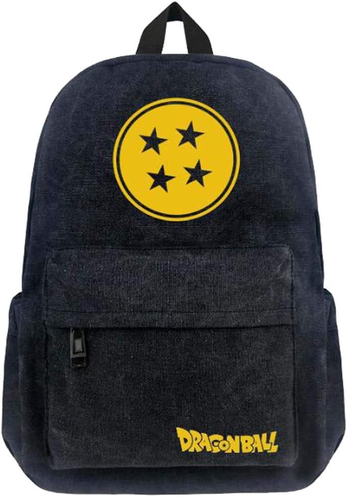 Etruke Anime Dragon Ball Z Gukou Backpack Shoulders Outdoor Travel Bags Canvas School Bag (4)