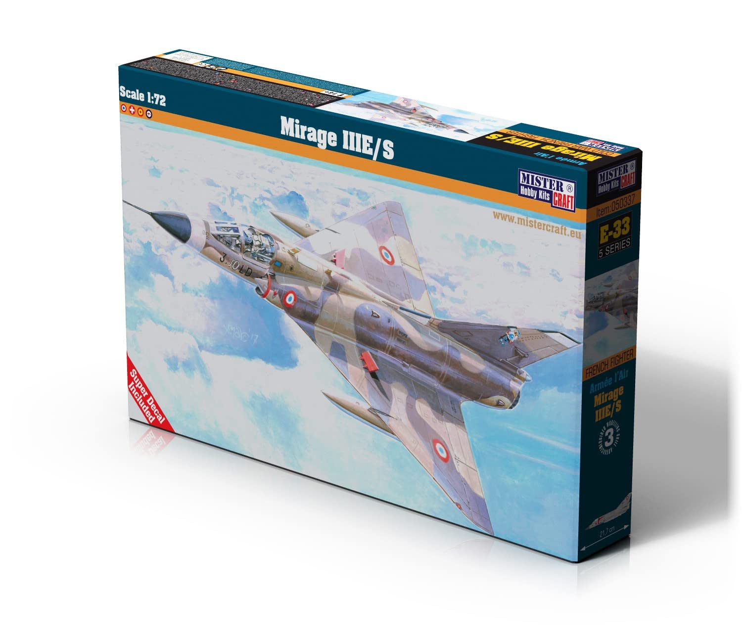 Mistercraft 1: 72 Mirage IIIE/S