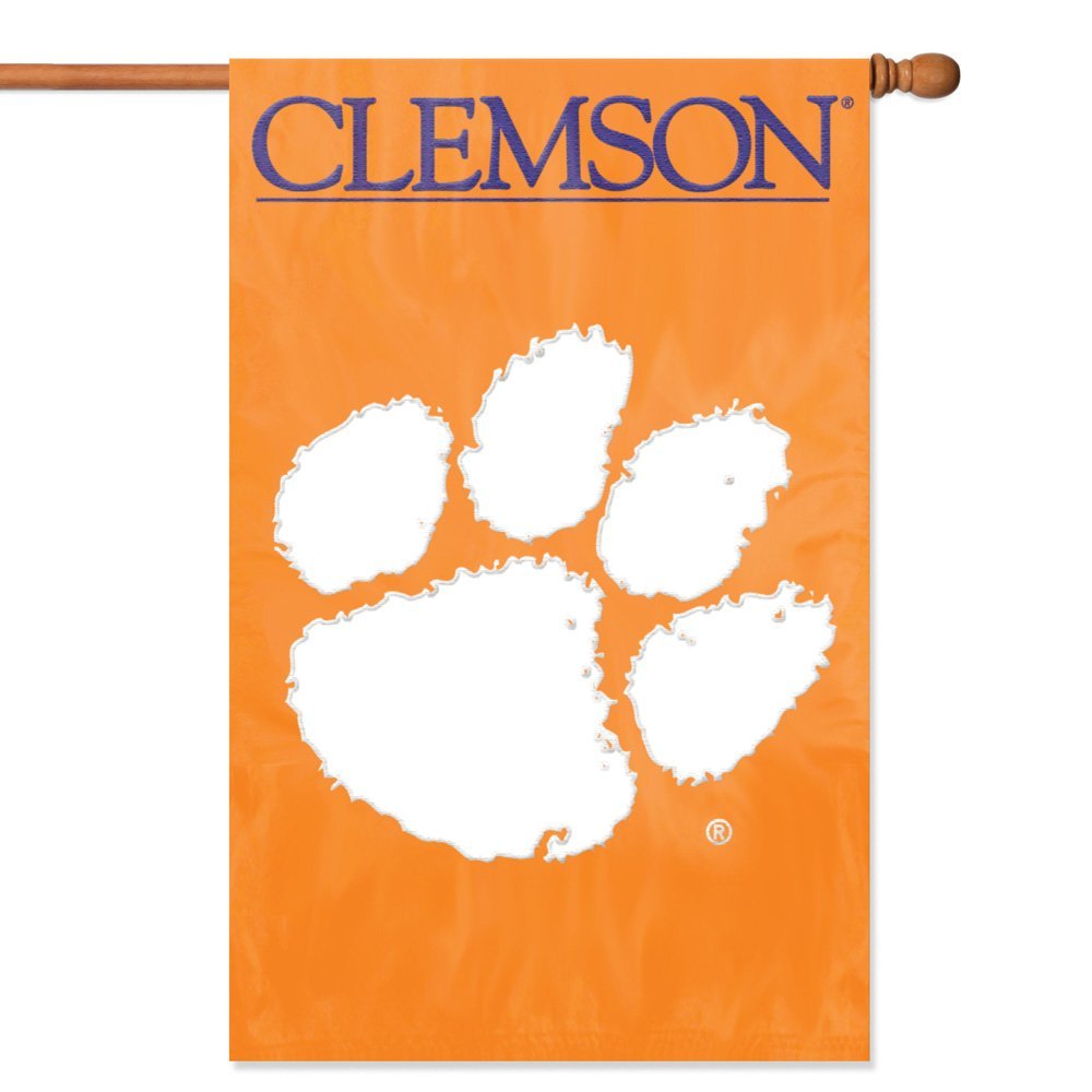 Party Animal Clemson Tigers Banner College Flag, 44" x 28"