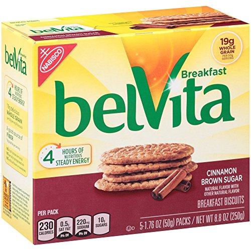 Nabisco belVita Breakfast Biscuits Cinnamon Brown Sugar - 5 Count