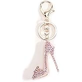 MUCOOS High Heel Keychain Crystal Keychain High Heel Gifts Crystal Gifts for Women Birthday Wedding Valentine Christmas