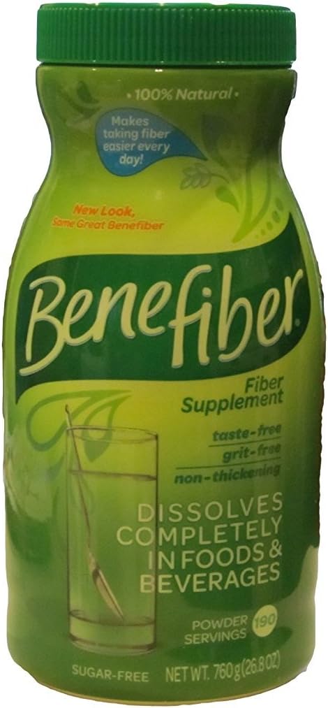 Benefiber Fiber Supplement - Bonus Size - Now 190 Servings! Long Expiration Dating.