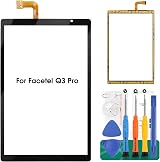 SRJTEK Facetel q3 pro 10.1 inch Tablet Touch Screen Glass Digitizer Black view 1