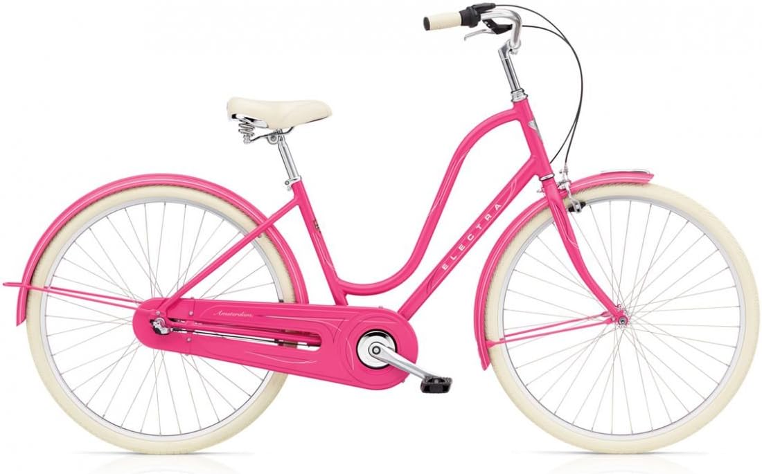 pink dutch bike