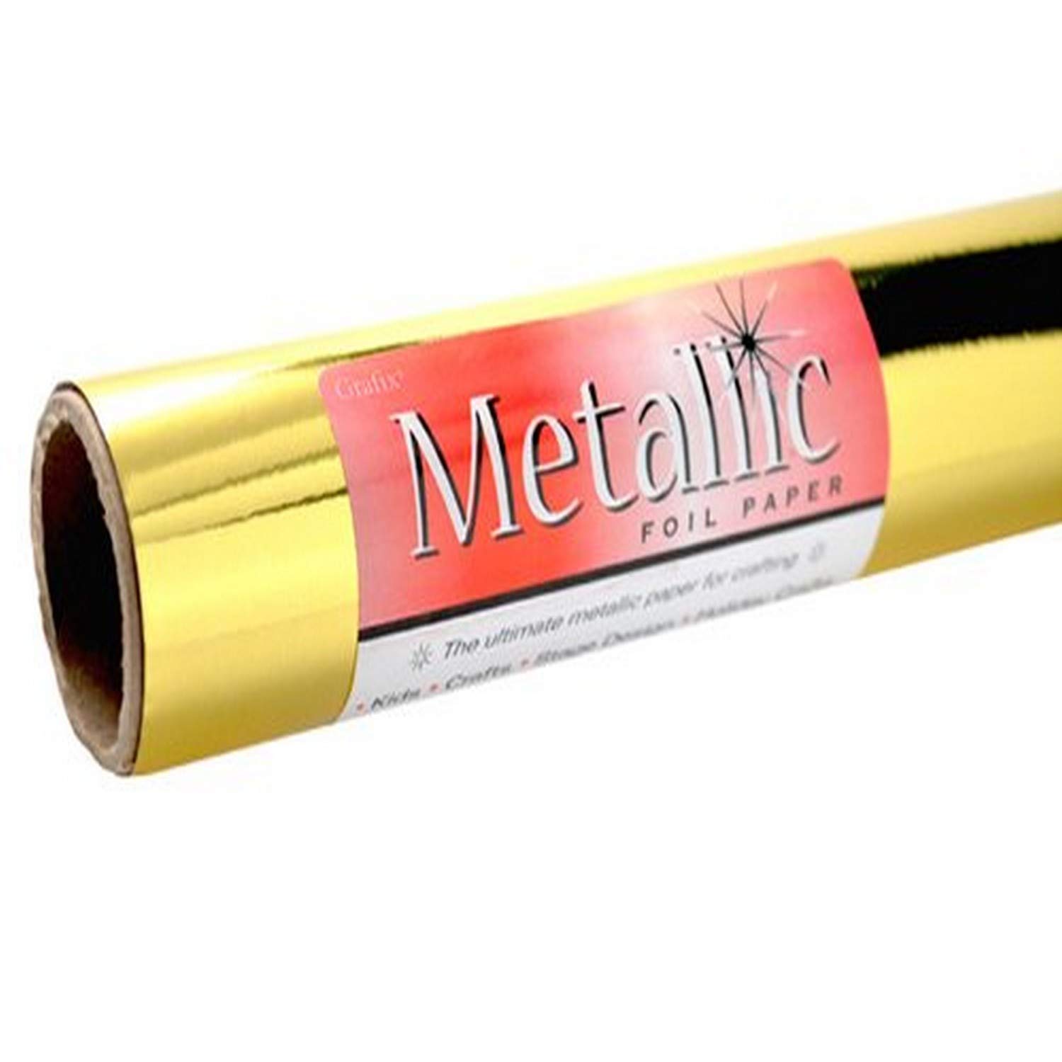 Grafix Gold Metallic Foil Paper Roll 26Inchby6Feet Buy Online in United Arab Emirates at
