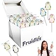 Penguin Lollipops Suckers, Fat-Free, Individually Wrapped (Penguin Lollipops, 12-Pack)