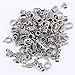 100Gram About 90Pcs Mix Tibetan Silver Color Connectors Bails Beads for Jewelry Making fit European Charm Bracelet,Jewelry Making Supplies.Beads Charms for Jewelry Making