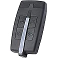 Keymall Car Key Fob Keyless Entry Remote Control Replacement for Ford Taurus for Lincoln MKS MKT 2009-2012 FCC ID:M3N5WY8406 P/N:164-R7032 4 Buttons