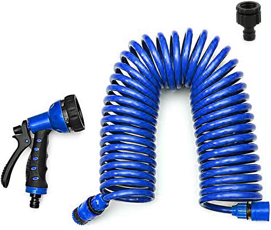 Micnaron EVA Recoil Garden Hose, Retractable Lightweight