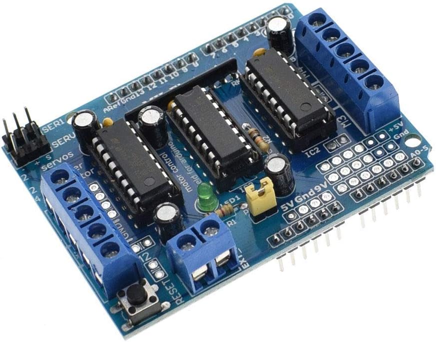 1pcs L293D Motor Drive Shield dual for arduino Duemilanove, Motor drive expansion board motor control shield