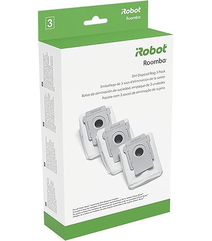 6 Pcs Vacuum Bags for iRobot Roomba j7, j7+, i8, i8+, s9, s9+ Dirt Disposal Bags