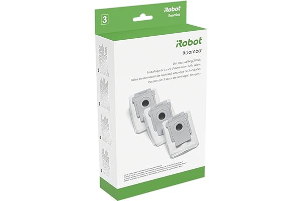 iRobot Roomba Authentic Replacement Parts - Clean Base Automatic Dirt Disposal Bags, 3-Pack for up to 6 months of hassle-free