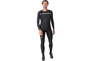 CASTELLI Men’s Competizione Bibtight, Cold-Weather Cycling Apparel with Mesh Bib Straps for Performance Cycling & Cool Rides