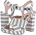 Nine West Women's Jimar Fabric Heeled Sandal