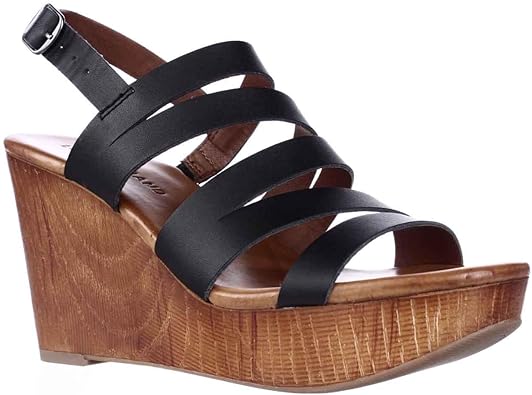 leather wedge flip flops