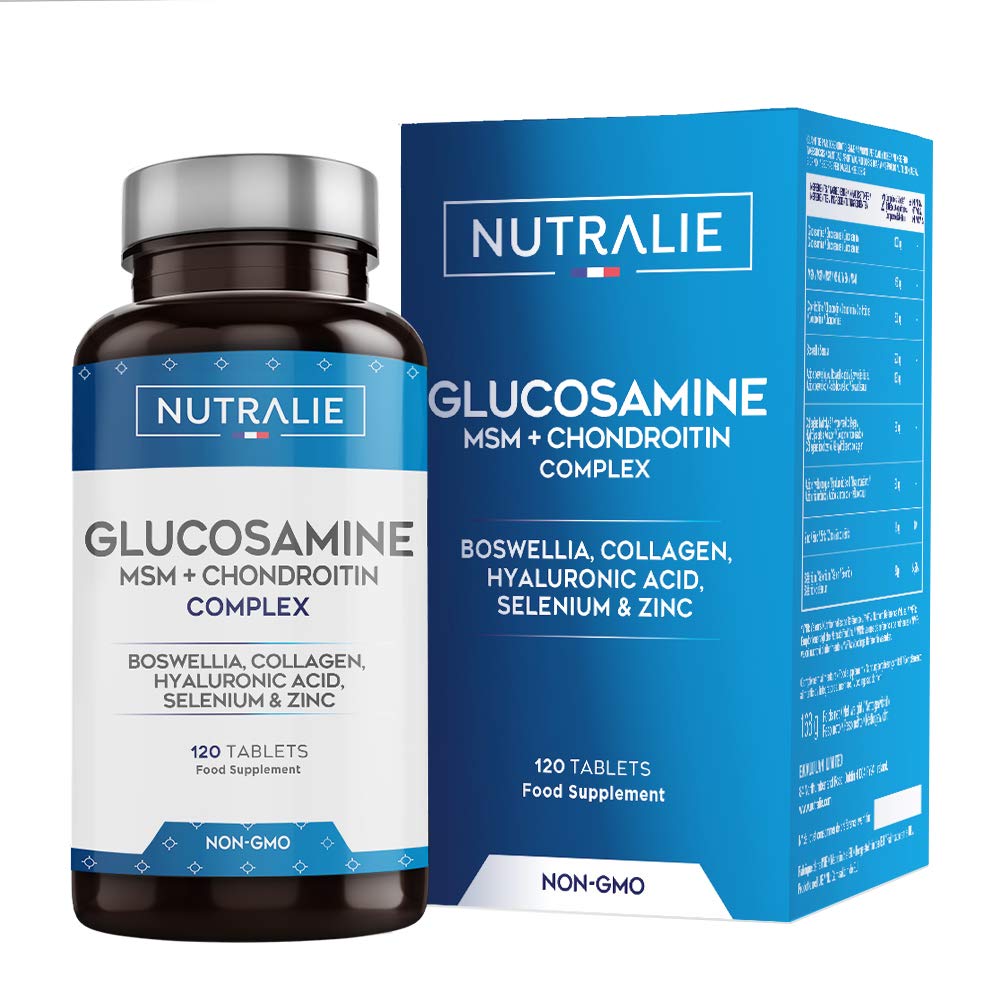 Glucosamine with Chondroitin, MSM and Collagen High Strength Maintain Normal Bones with