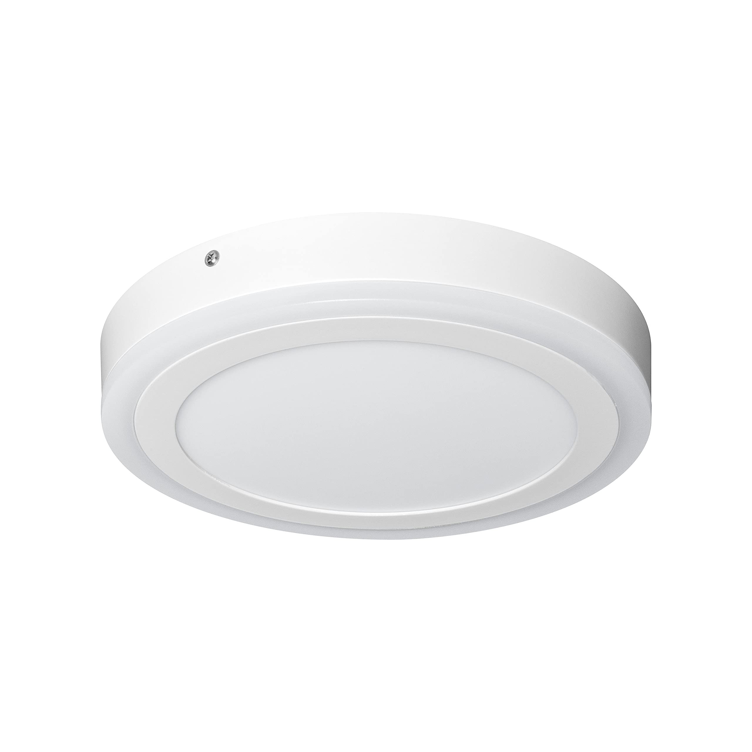 LEDVANCE Decorative LED Wall and Ceiling Luminaire, Lighting Components independently Dimmable and Controllable per Wall Switch Click, 18W, Warm White (3000K), Round(300mm Diameter), LED CLICK + WHITE