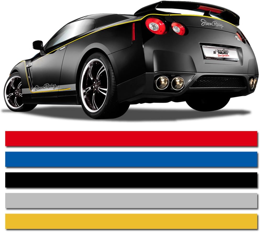 AutoStyle Universal self-adhesive striping AutoStripe Cool200 - Black - 3mm x 975cm