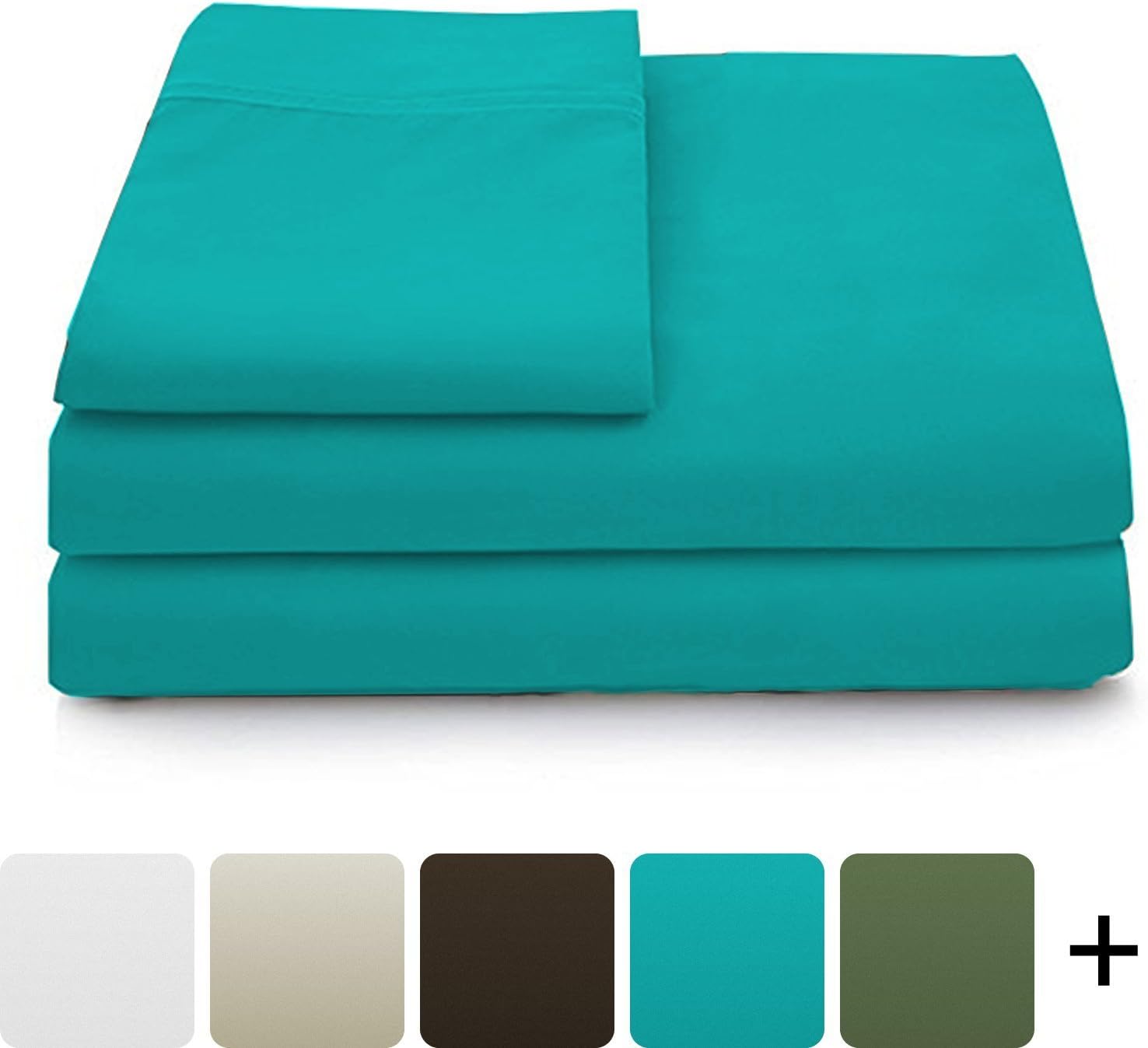 Cosy House Collection Luxury Bamboo Sheets 3 Piece