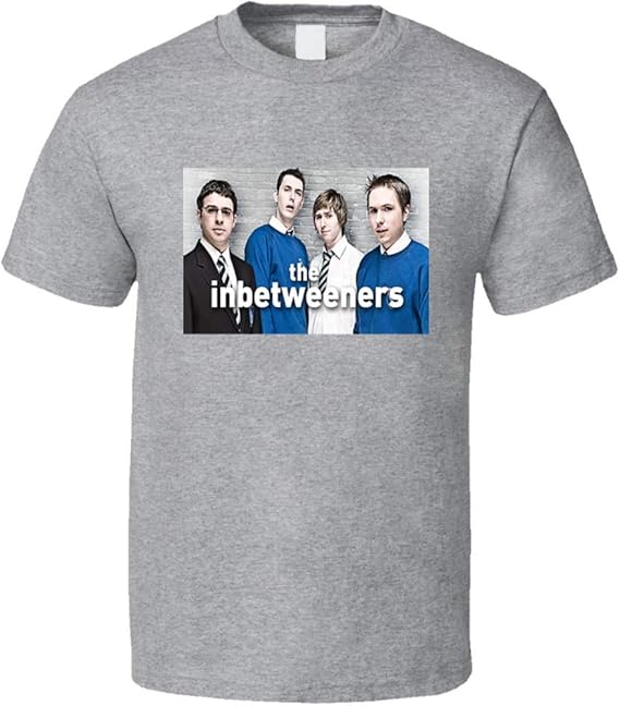 The Inbetweeners Tee Cool TV Show Series Fan TShirt Grau Amazon.de
