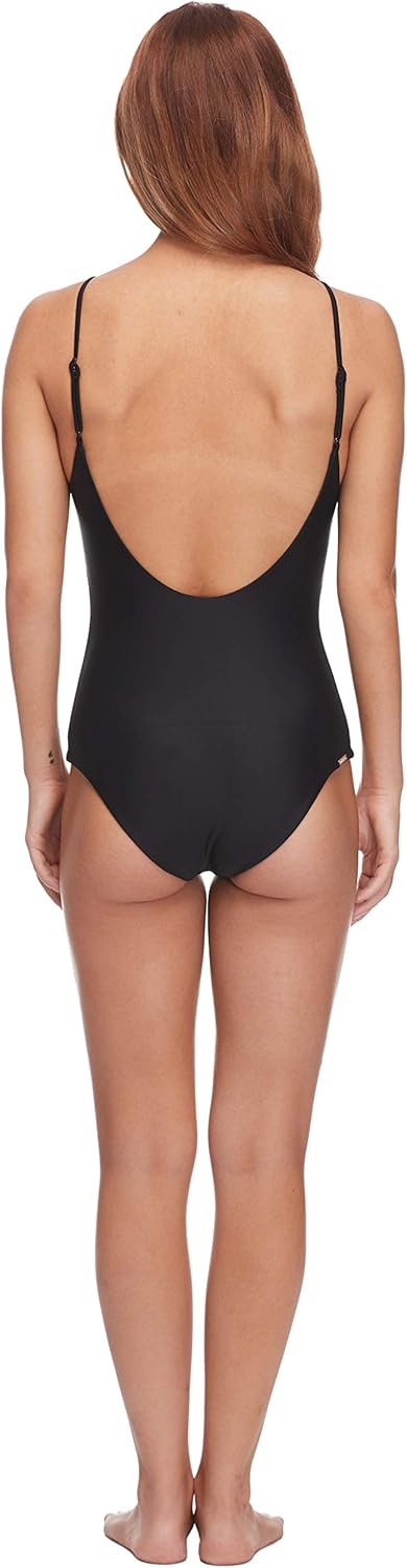 Body Glove Women's Smoothies Simplicity Solid One Piece Swimsuit: Clothing
