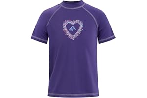 Kanu Surf Girls Karlie Rash Guard UPF 50+ Sun Protection Short Sleeve Swim Shirt