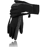 Duoyeree Kids Winter Gloves Warm Touchscreen Windproof Water Resistant Soft Lining Cycling Skiing Gloves for Boys Girls
