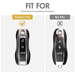 WORCAS 3 Button Key Fob Cover Case Compatible with