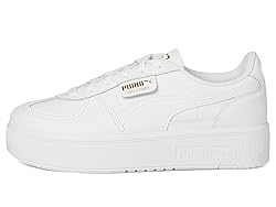 PUMA Women's Palermo Elevata Sneakers White, 8.5