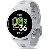 COROS PACE 4 Ultralight Sport GPS Watch (White Silicone, Standard) | 1.2" AMOLED Touchscreen,19 days of daily use, Voice Control, Advanced Training Tools, Accurate GPS, Heart Rate Monitor
