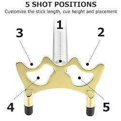 Skylety Pool Cue Rest with Stick Pool Table