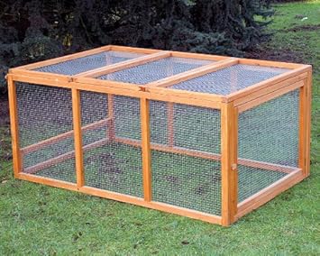 La Ferme De Beaumont Parcours Universel Extérieur Grillagé Pour Poulailler