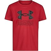 Under Armour Boys Short Sleeve Logo Graphic T-Shirt, Lightweight & Breathable, Relaxed Fit