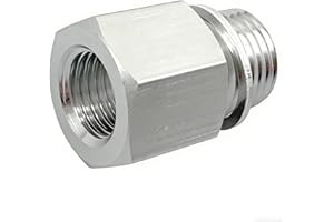 LARLANSZ LS Engine Swap Male M16-1.5 Adapter Female 1/4 NPT Oil Pressure Sensor LS1 LS3 LS2 LQ4 LQ9 LS6 L92 L99 L33 LR4