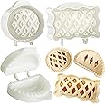 Dough Presser Pocket Pie Molds, Party Potluck Hand Pie Molds, Hand Pie Molds, Apple, Pumpkin And Acorn Shapes 3-Piece (Round Pie Mold)