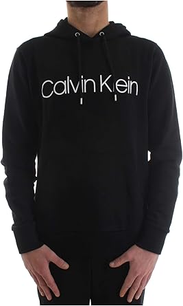 mens black calvin klein hoodie